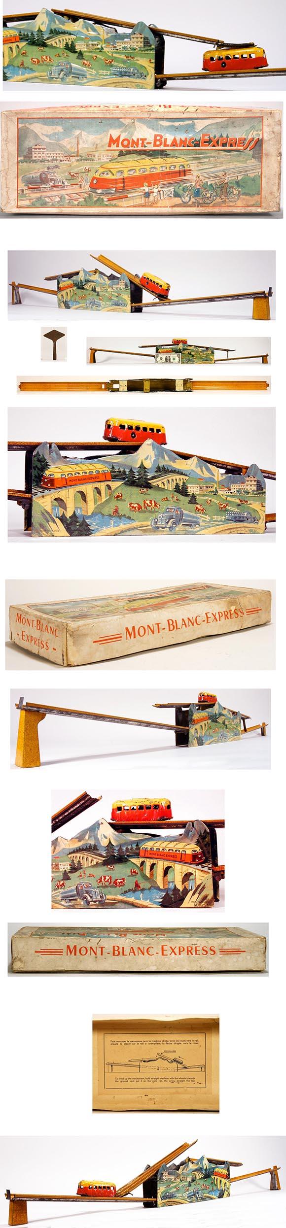 c.1946 Jouets Mont-Blanc, Mont-Blanc-Express in Original Box